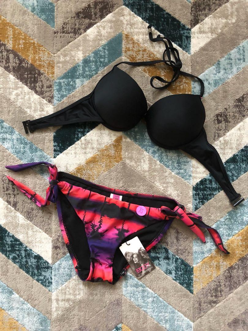 Push up bikini cotton on sale