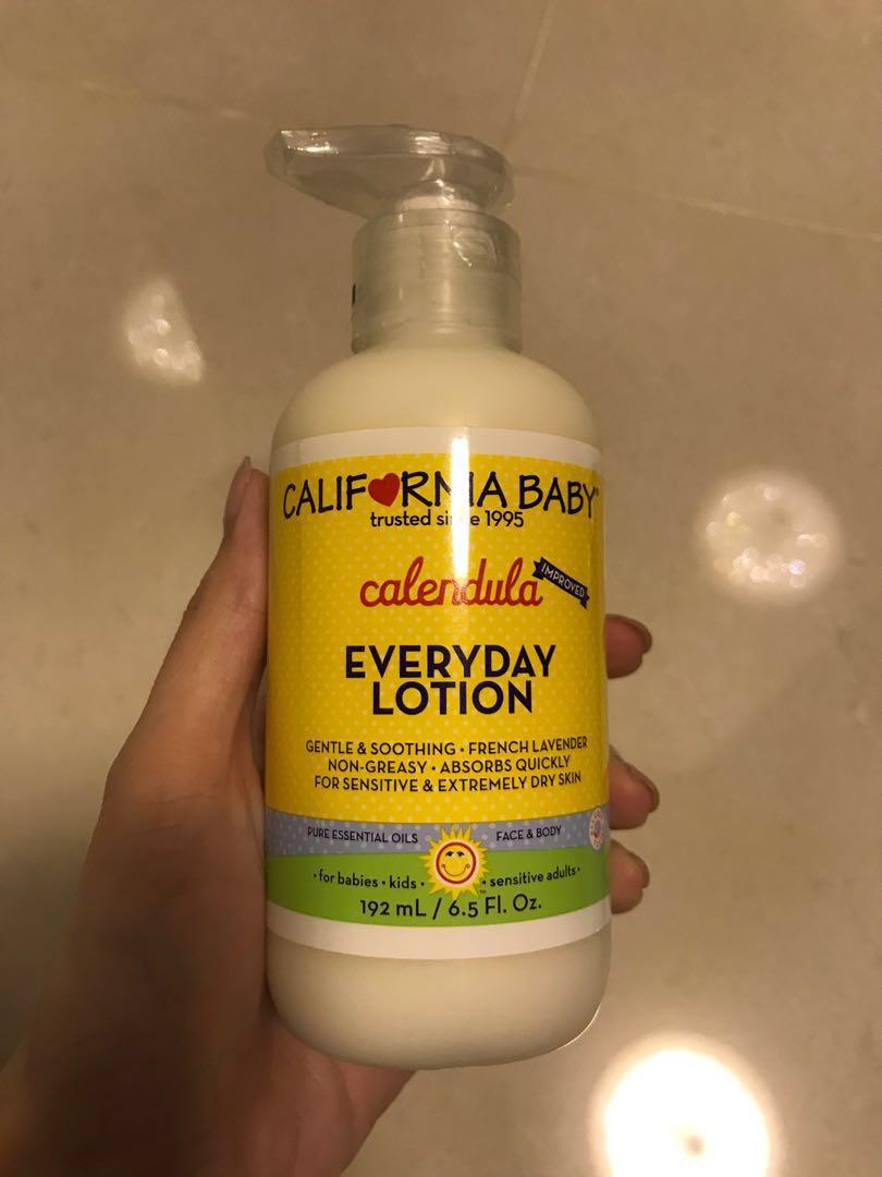 california baby lotion
