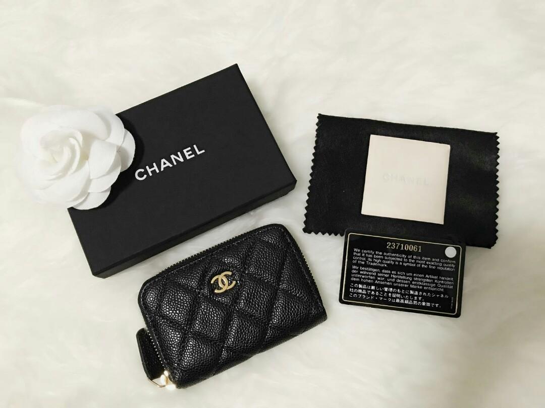 Chanel Classic Zip Around Wallet Womens Fashion Bags  Wallets Purses   Pouches on Carousell