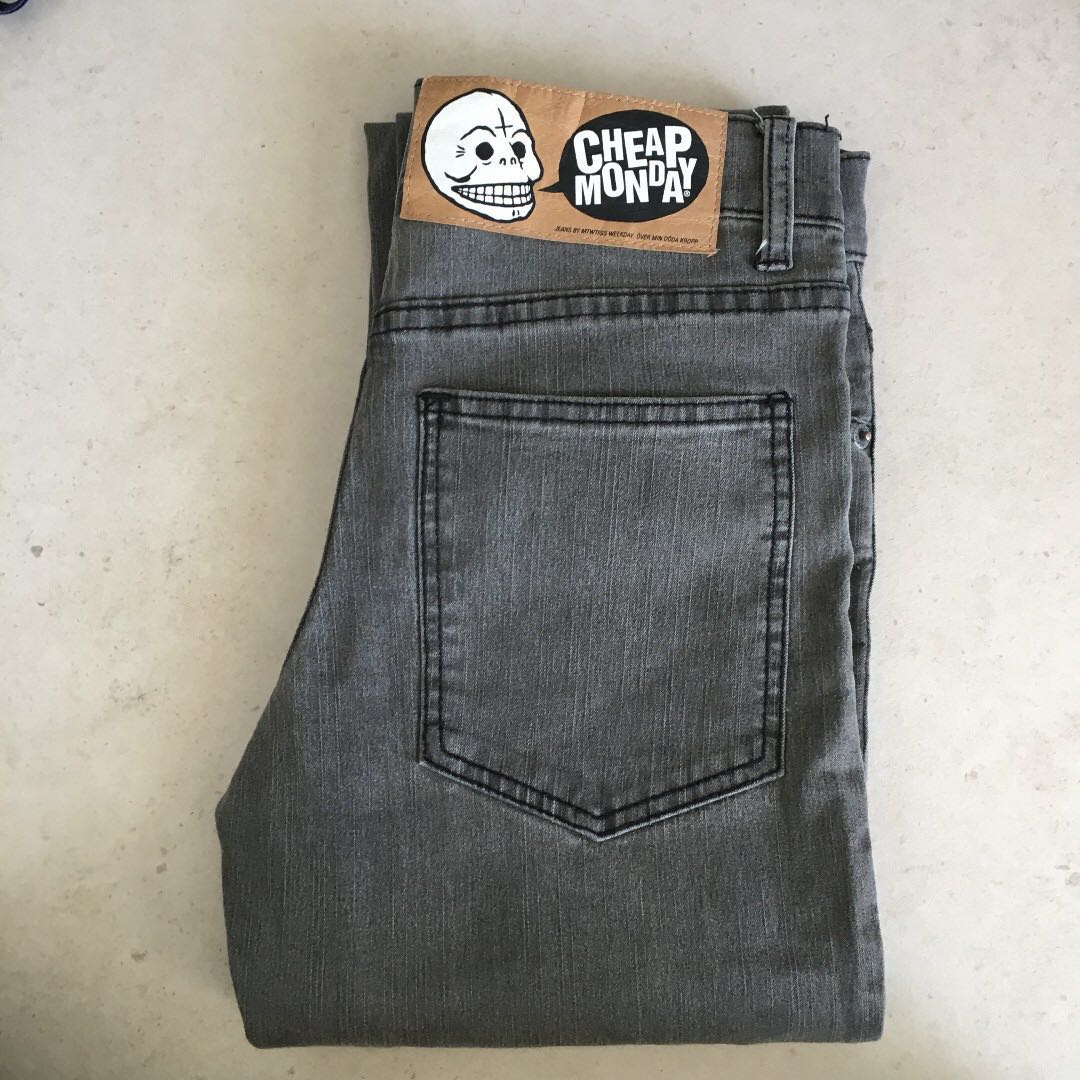cheap grey jeans