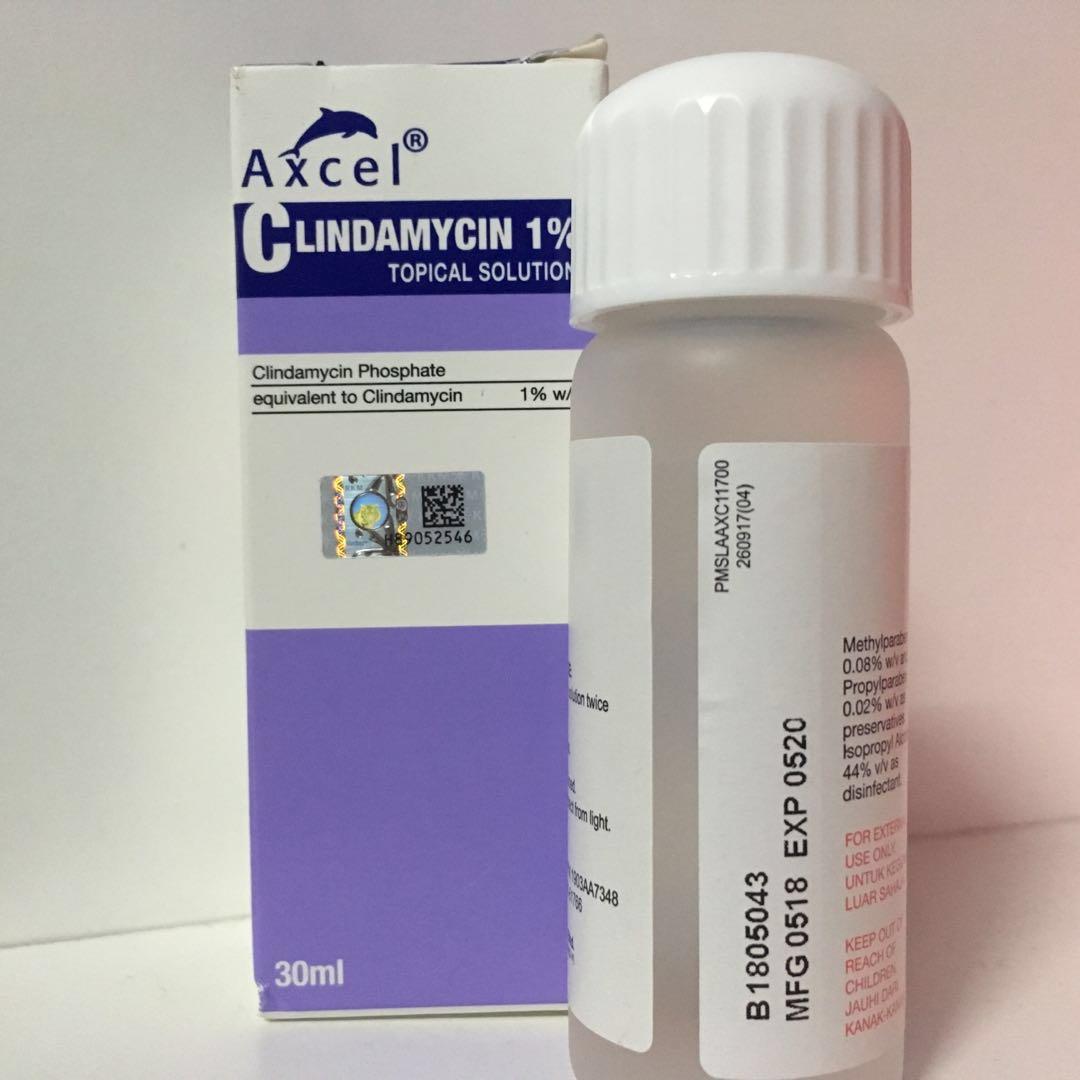Clindamycin 1 Topical Solution, Health & Nutrition, Health Supplements