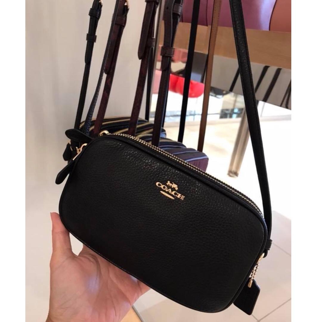 coach double zip crossbody