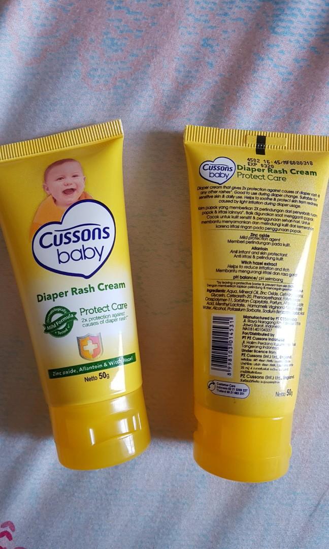 cussons diaper rash cream