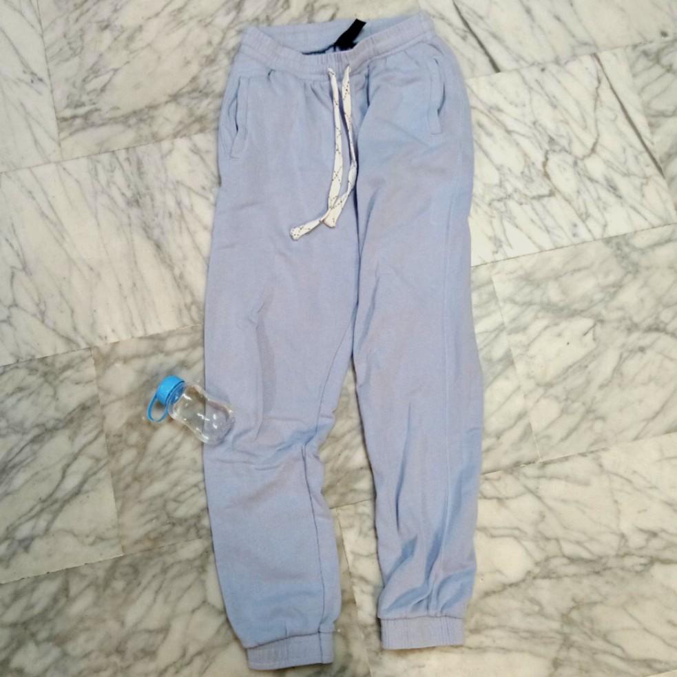 baby blue sweatpants