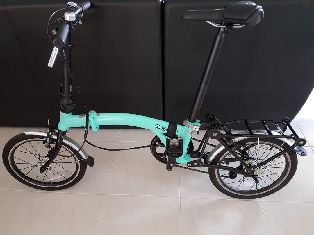 La bici folding clearance bike