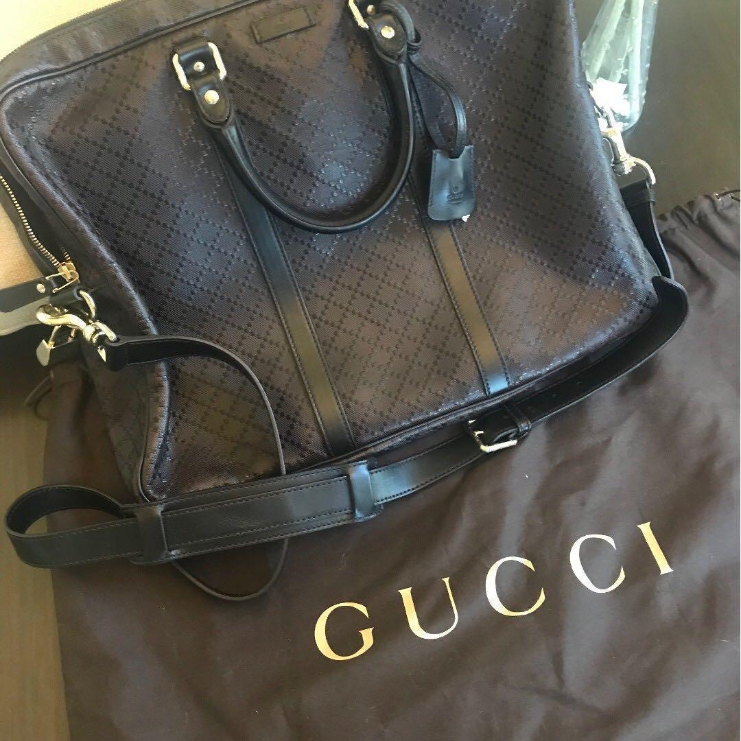 Gucci laptop bag, Men's Fashion, Bags, Briefcases on Carousell