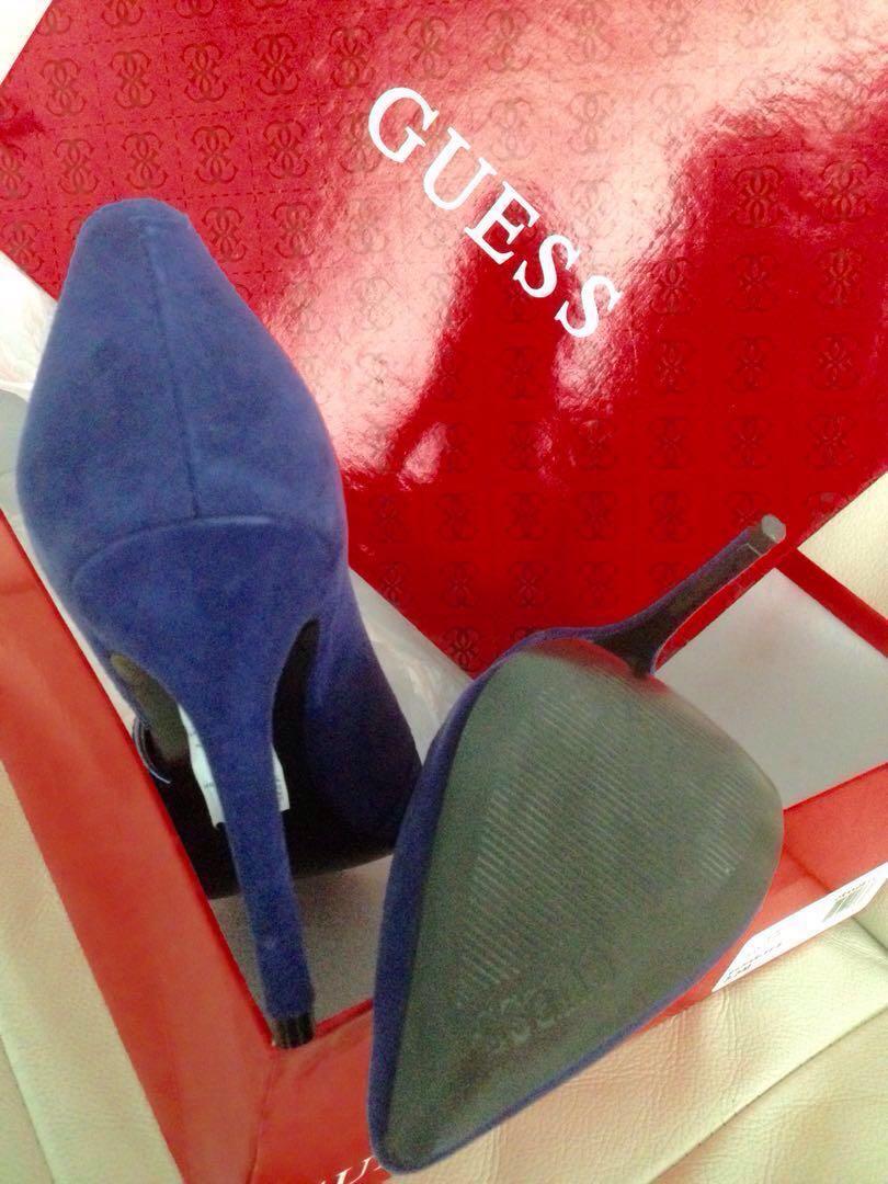 Guess blue high heels Clearance