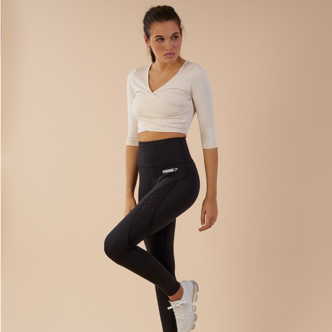 Ballet crop hotsell top gymshark