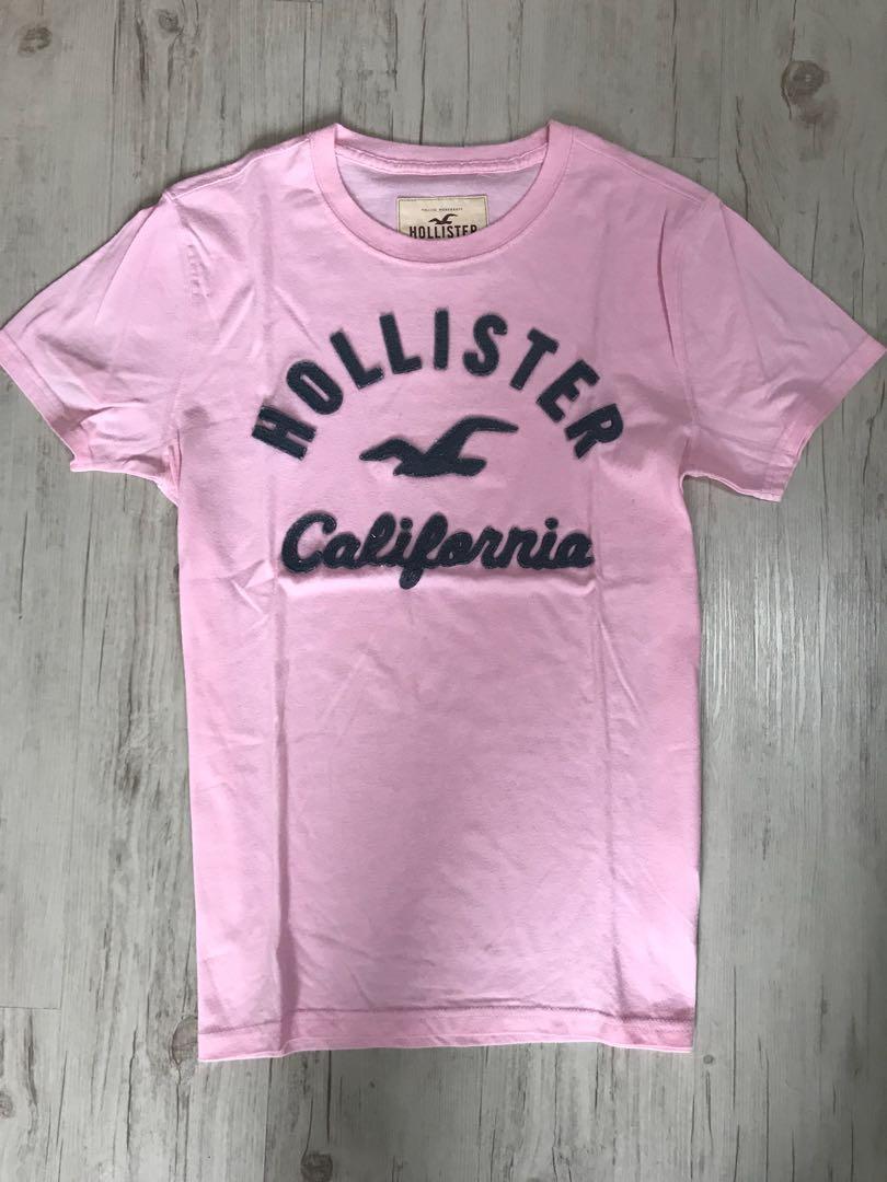 Hollister t shirt online rosa