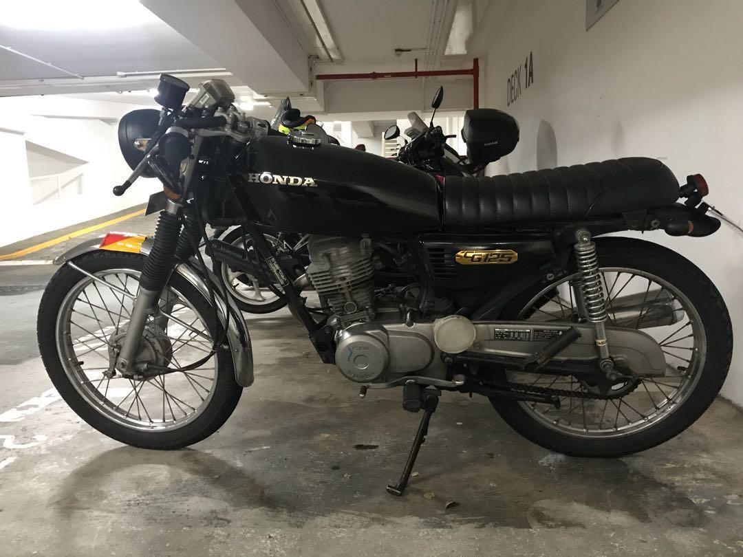Honda cg 125 shop model 2001