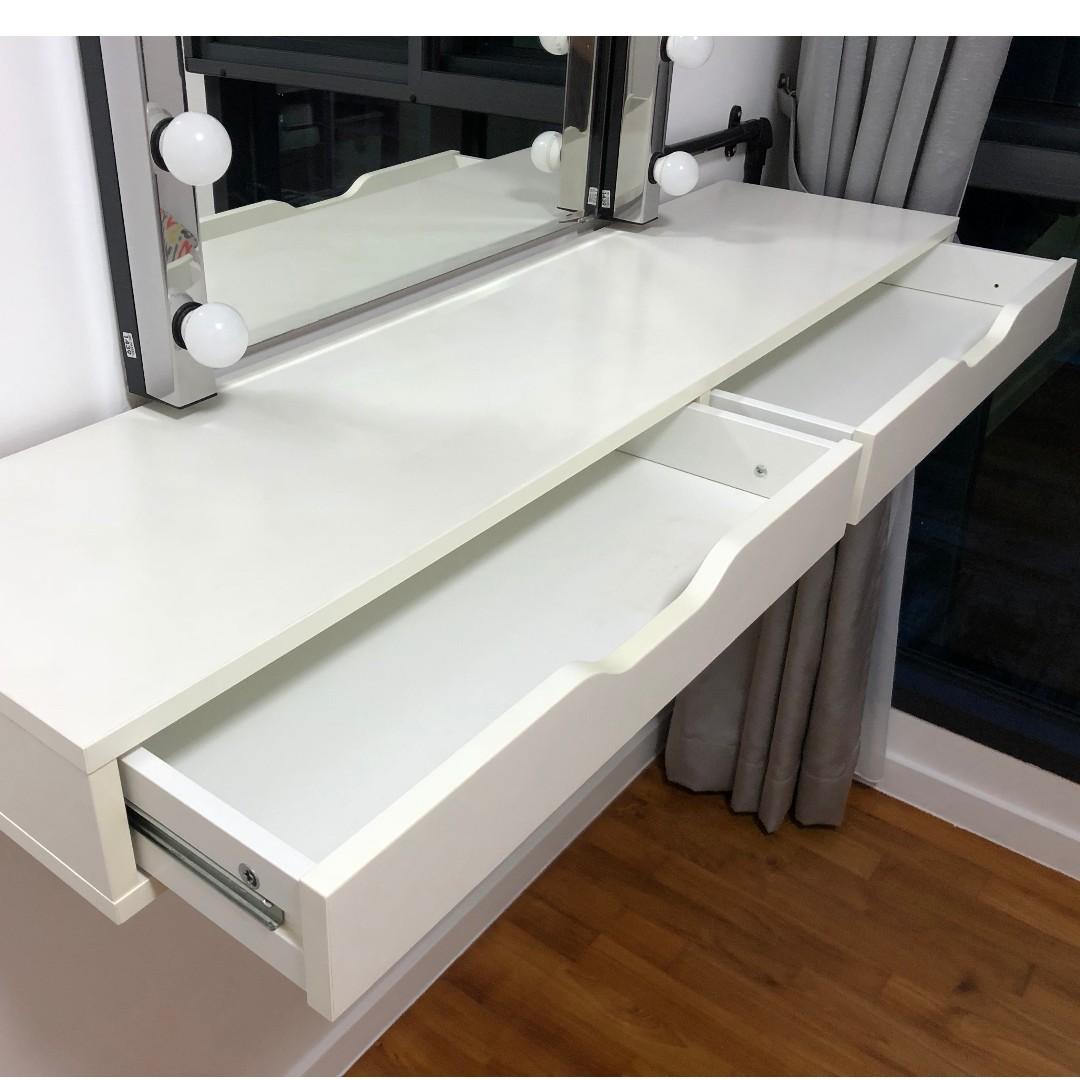 IKEA dressing table (cabaret style) with lights combination, Furniture