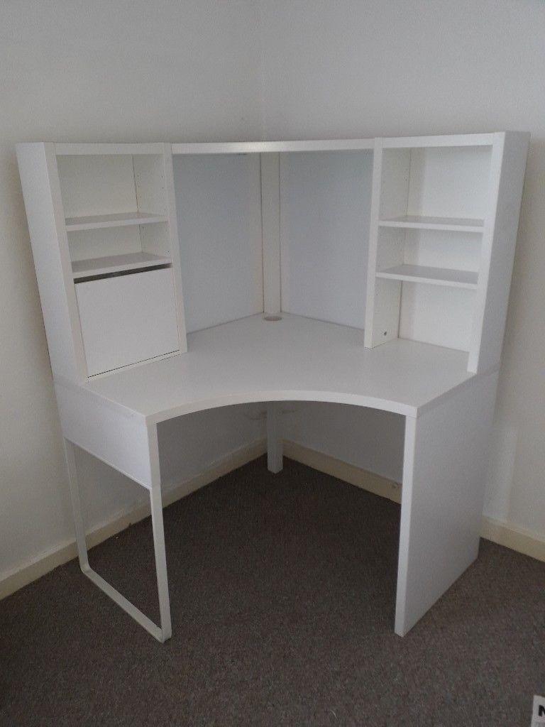 Ikea Micke Corner Desk, Furniture & Home Living, Furniture, Tables & Sets on Carousell