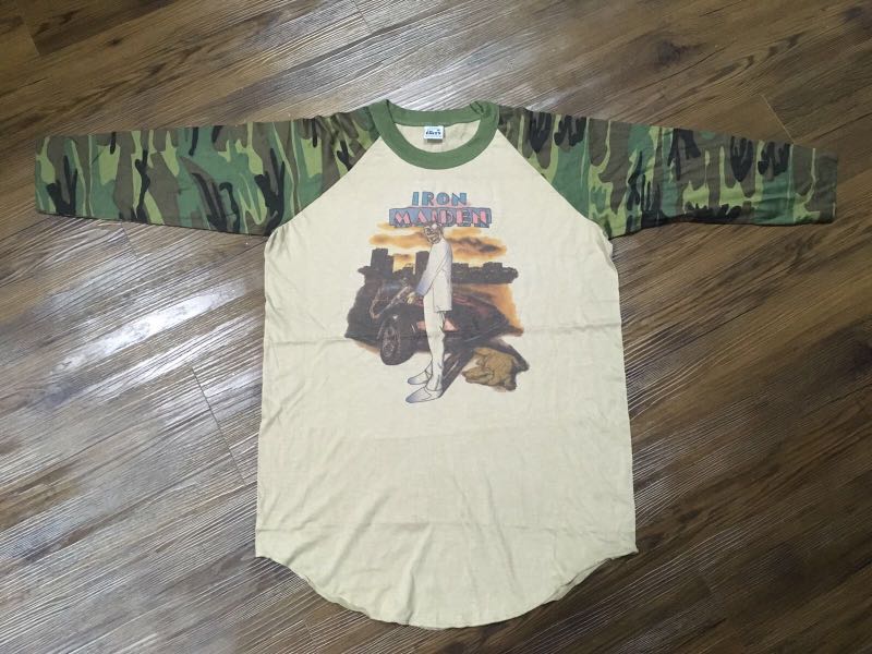 Iron Maiden Camo 3q, Men's Fashion 