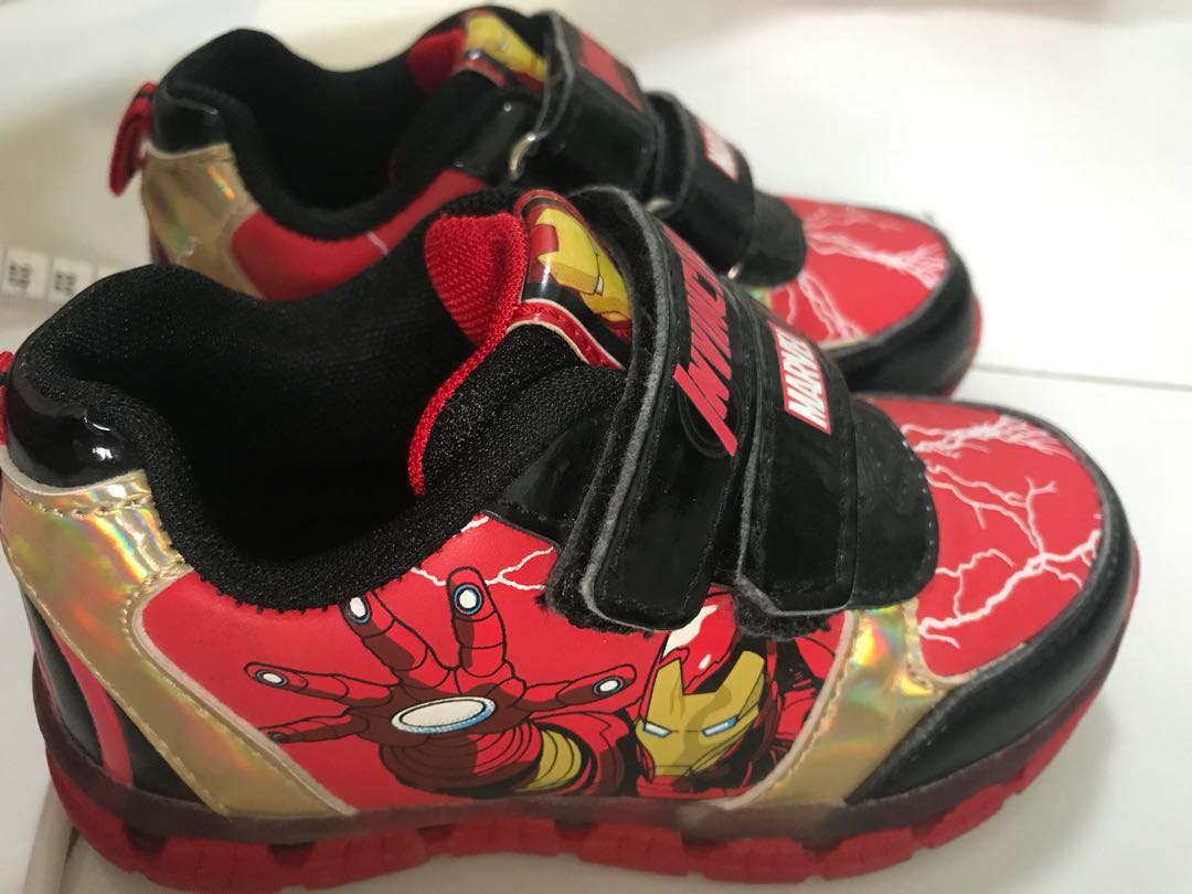 Ironman shoes for toddler / kids 