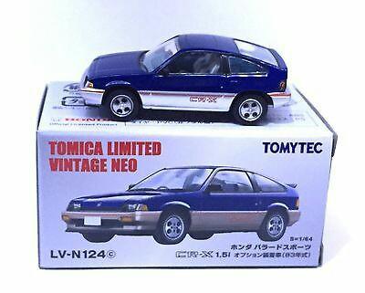 Japan Tomytec Tomica Limited Lv N124c Honda Ballade Sports Cr X Crx Blue 1 64 玩具 遊戲類 玩具 Carousell