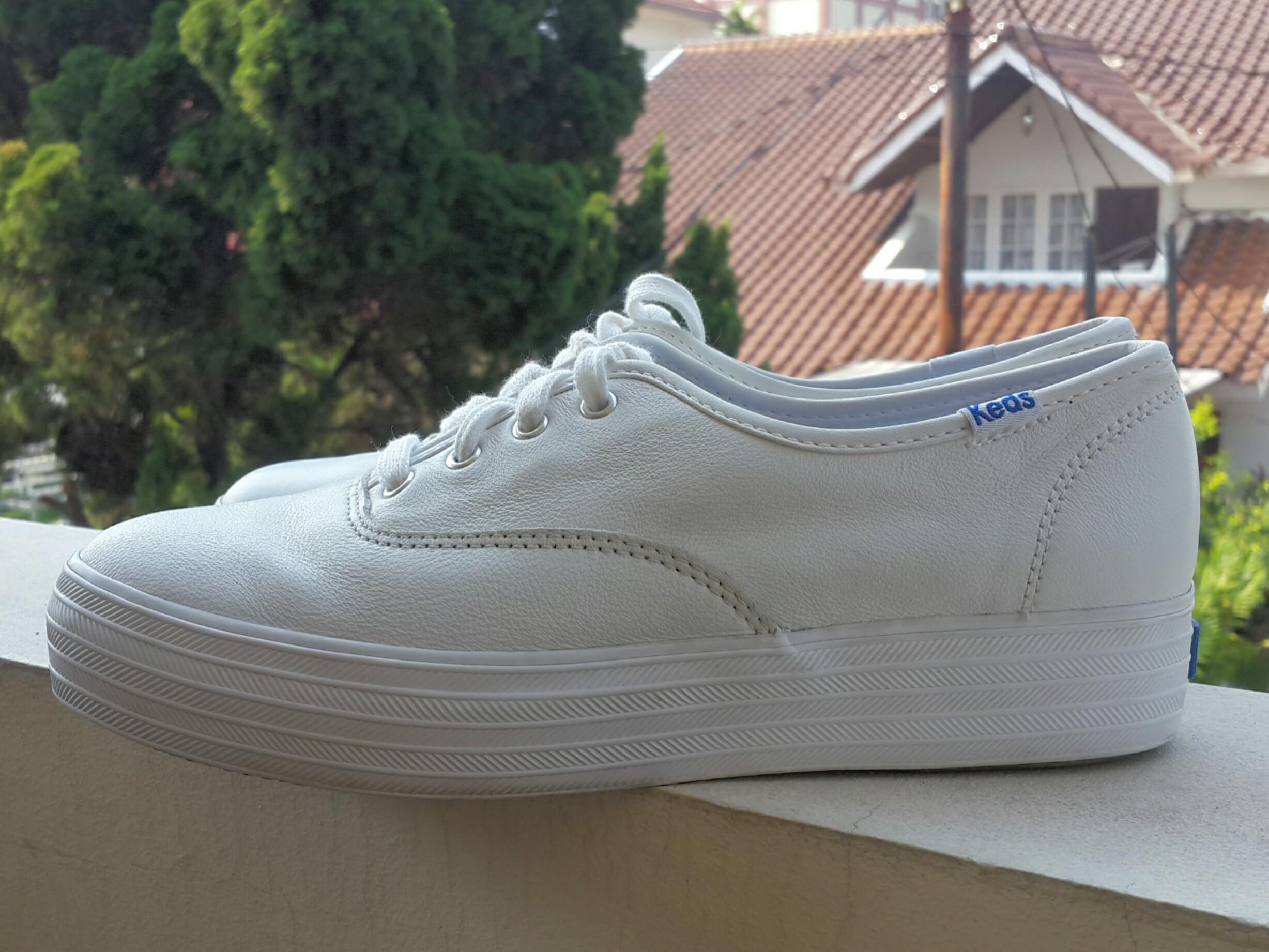 Keds triple decker leather sales