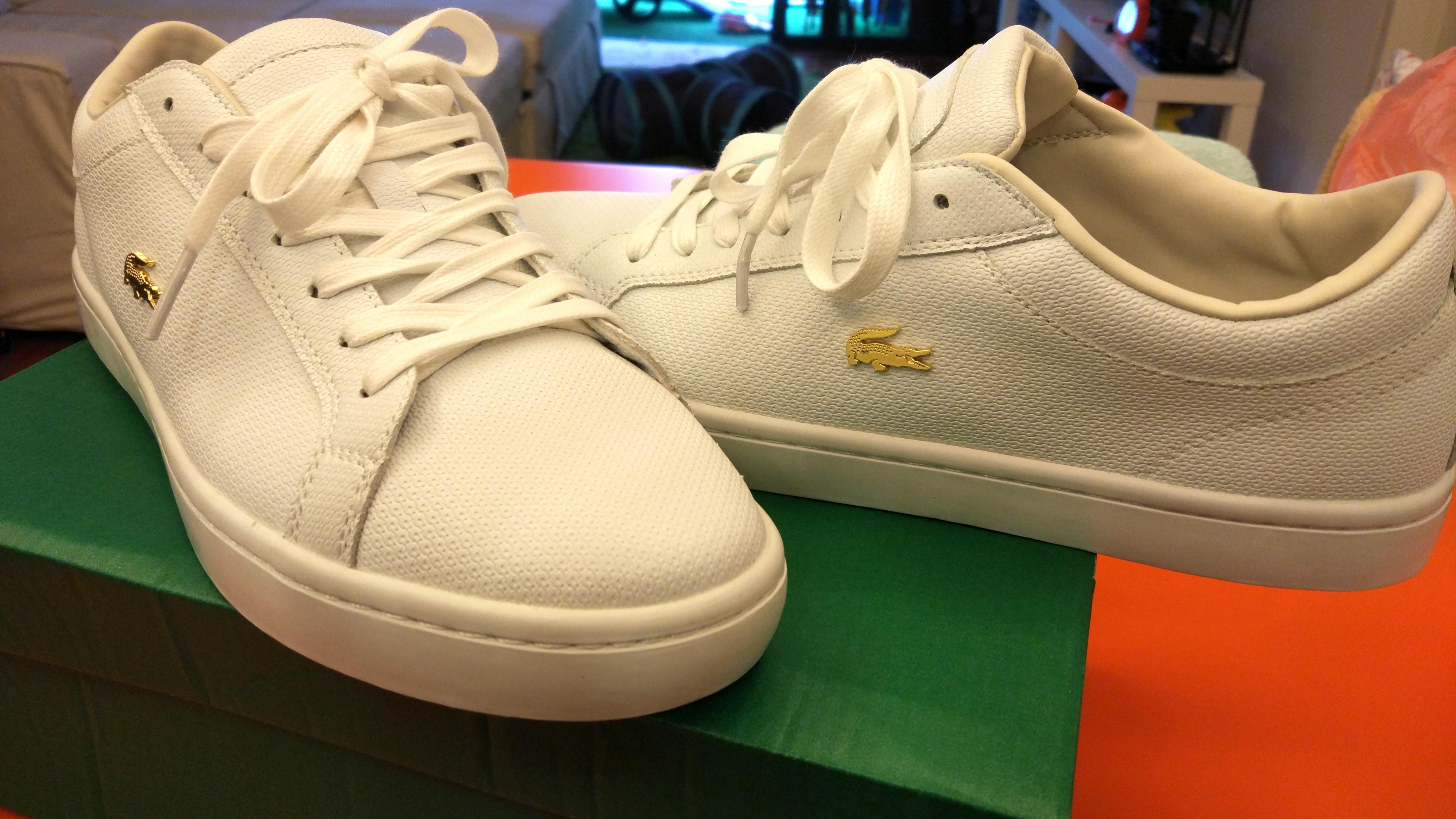 Lacoste mens sneakers 2018 on sale