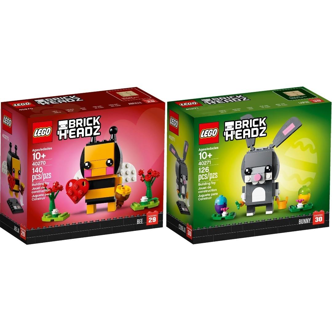 LEGO Brickheadz Easter Bunny 40271 Seasonal Item New & Sealed FREE POST 
