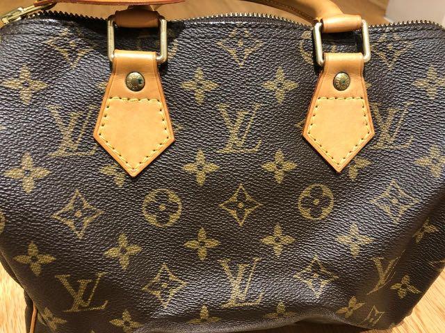 USED Louis Vuitton Monogram Dentelle Speedy 30 Silver - MyDesignerly