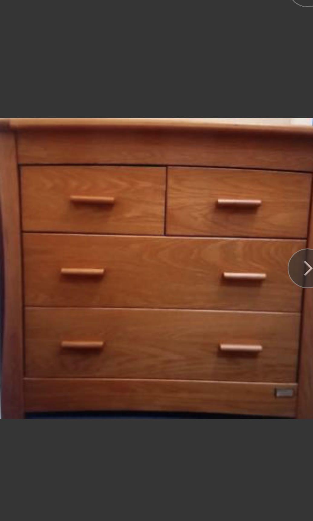 solid wood baby changing table