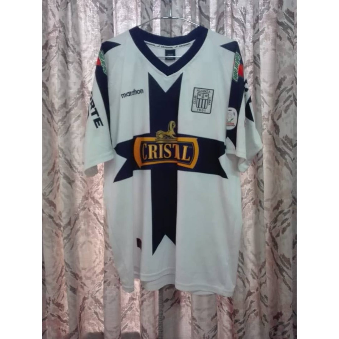 Marathon Alianza Lima Jersey Peru Football Sports Athletic Sports Clothing On Carousell