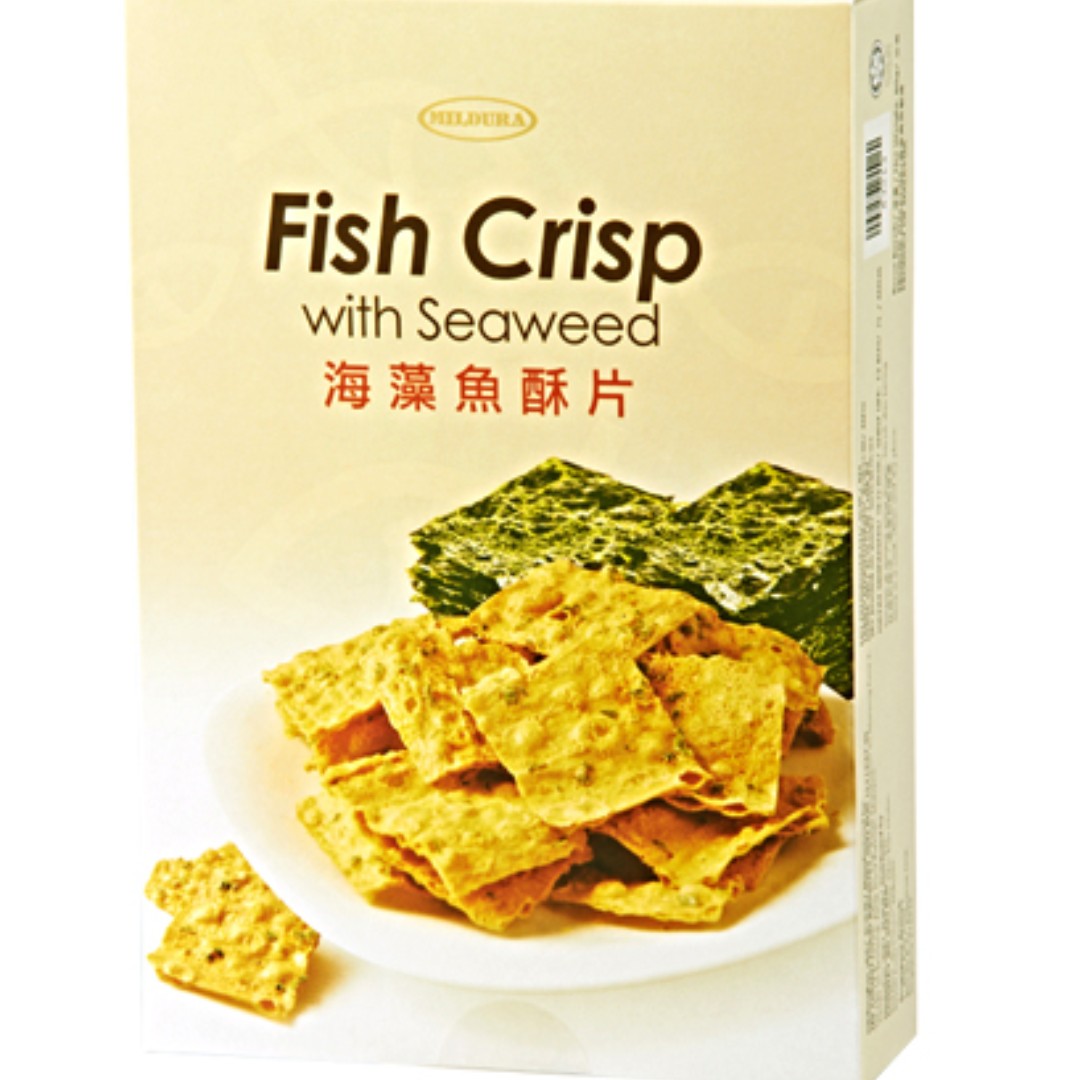 Mildura Fish Crisp with Seaweed, Food & Drinks, Packaged & Instant Food
