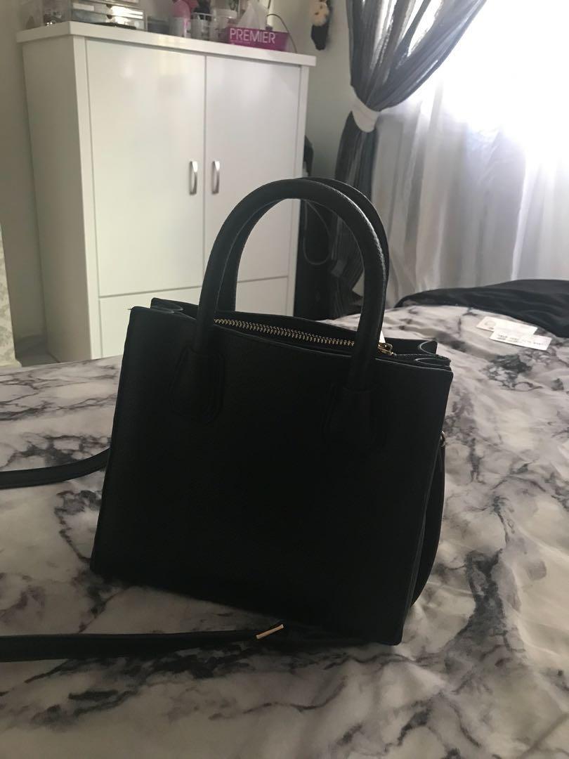 Miniso shop black bag