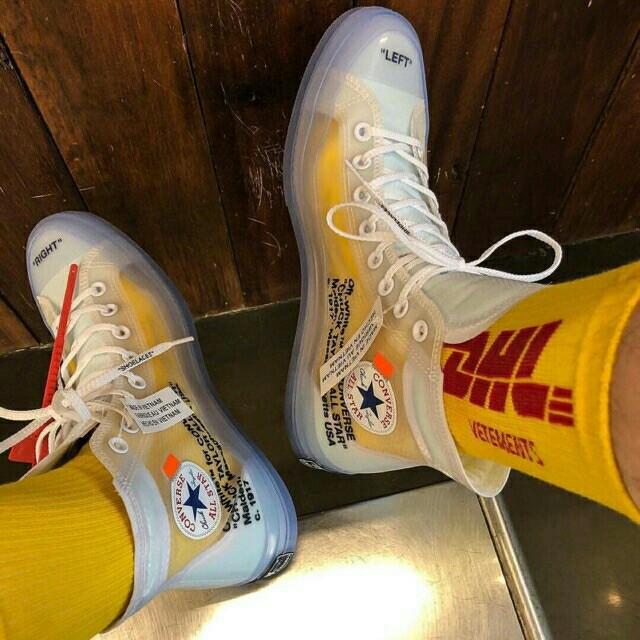 Off white converse men clearance