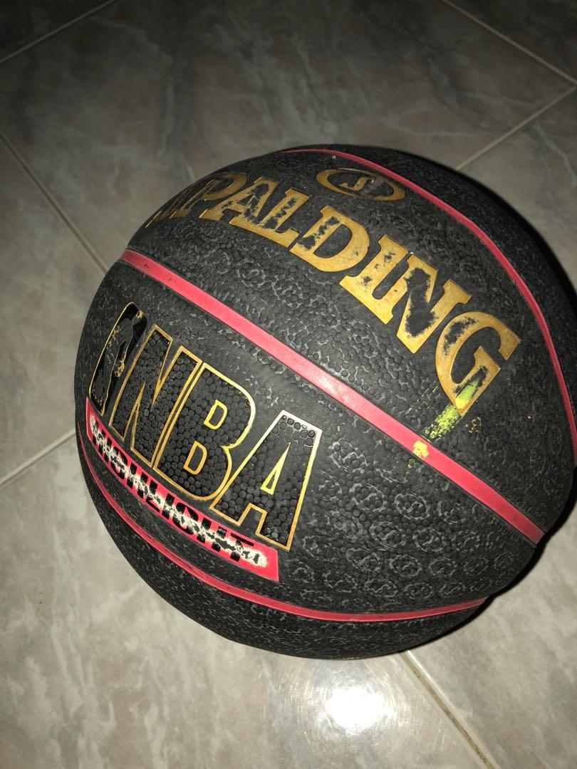 Old Spalding Basketball, Sports Equipment, Sports & Games, Racket ...