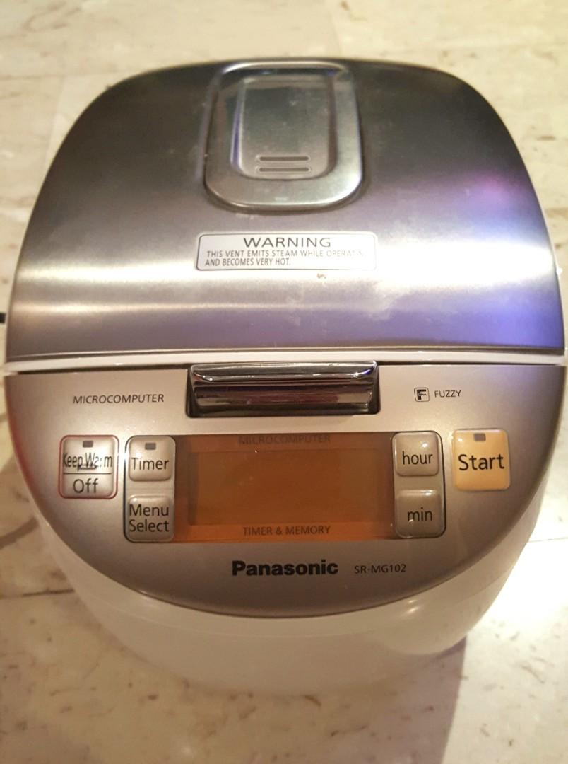 Panasonic Fuzzy Logic Rice Cooker, TV & Home Appliances, Kitchen