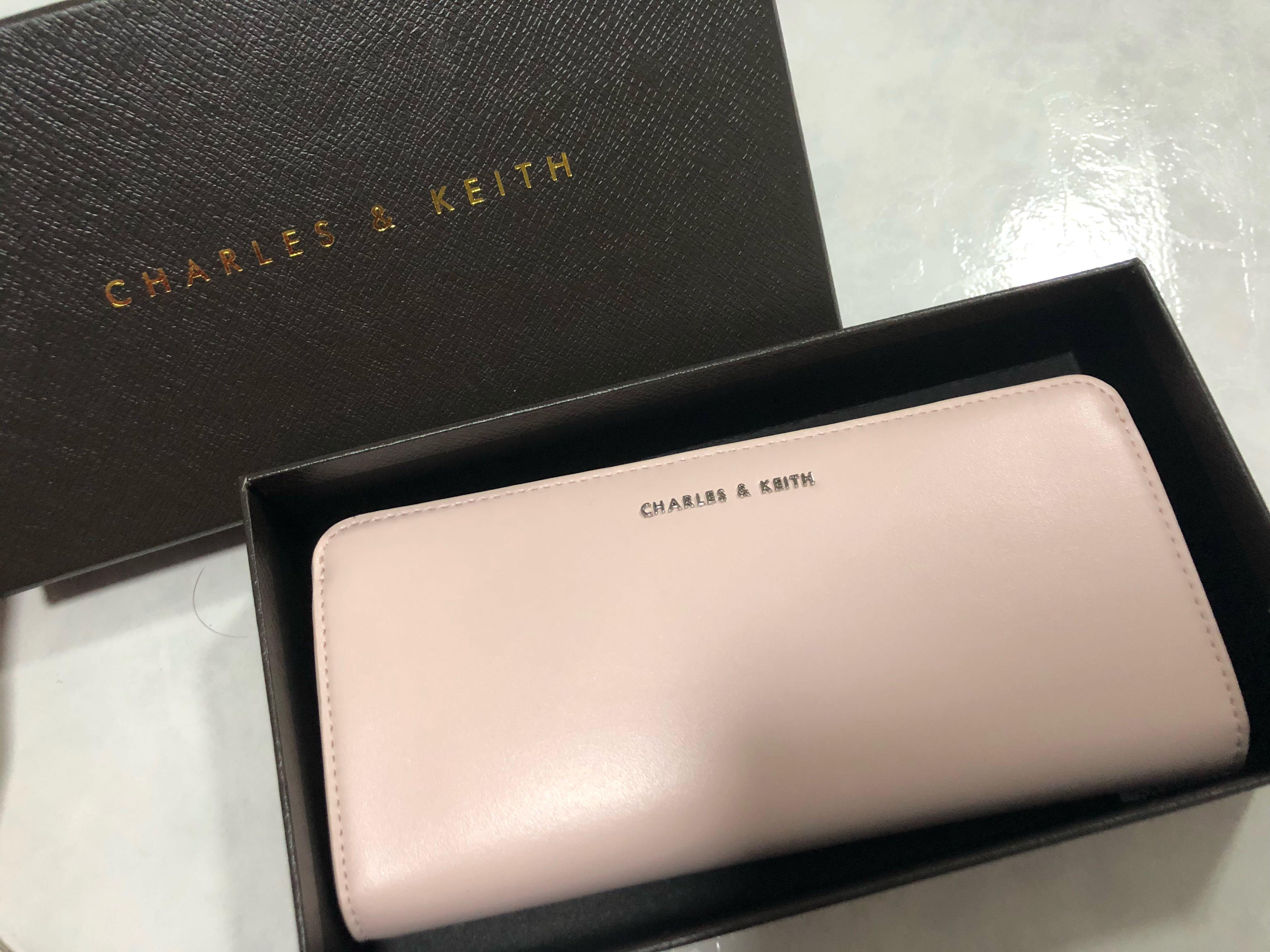 long wallet charles & keith