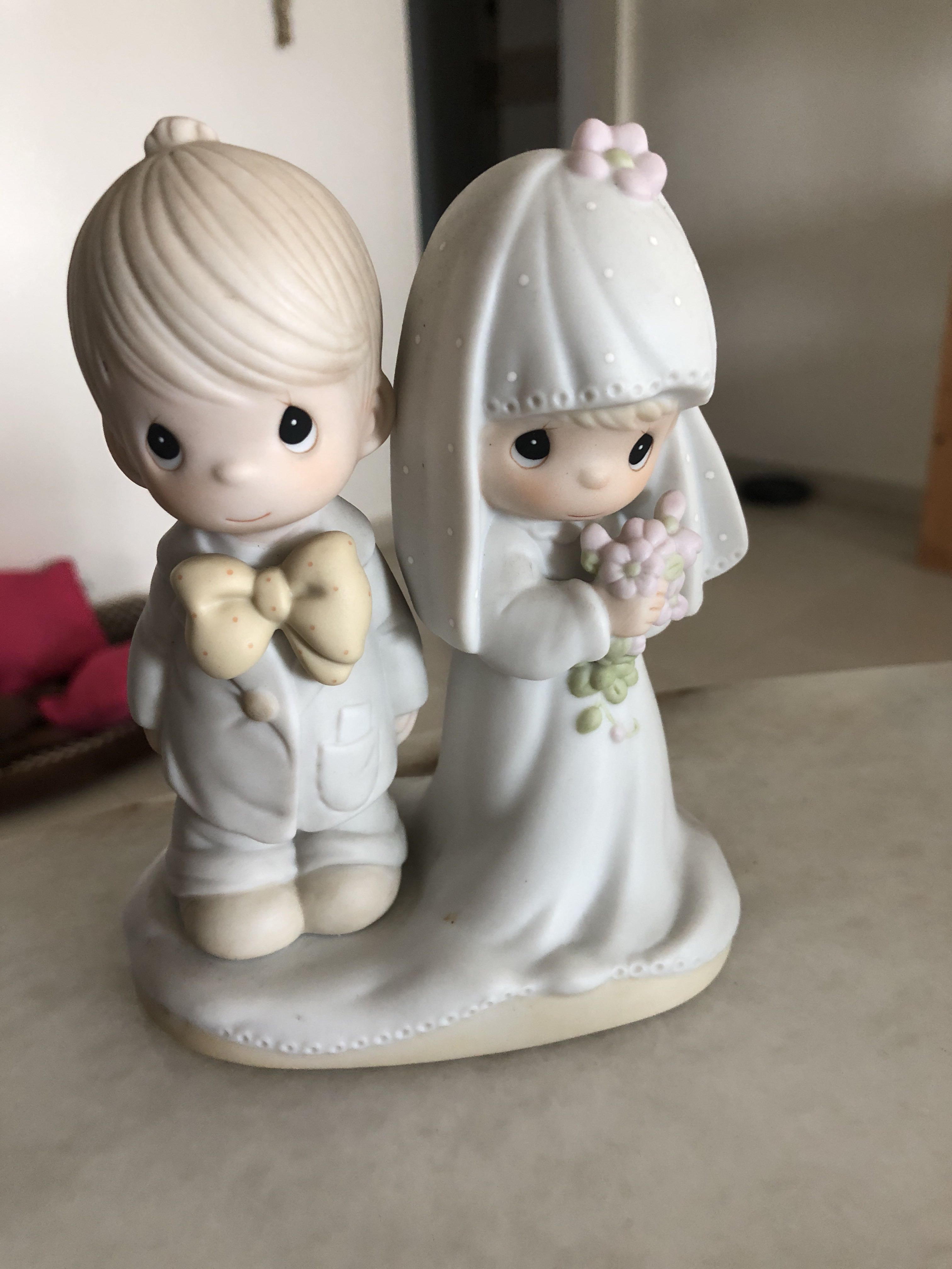 Precious Moments Wedding Figurines Vintage Collectibles Vintage Collectibles On Carousell I know that answer is obviously a huge resounding yes because these sweet porcelain charmers have. precious moments wedding figurines