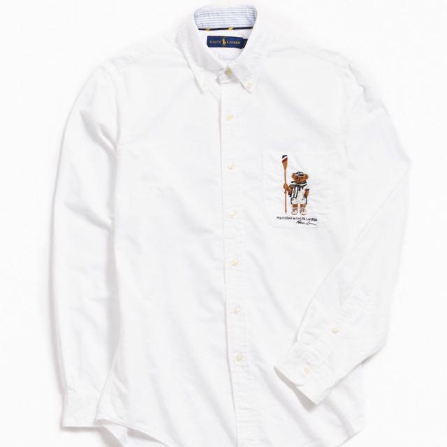 polo bear collar shirt