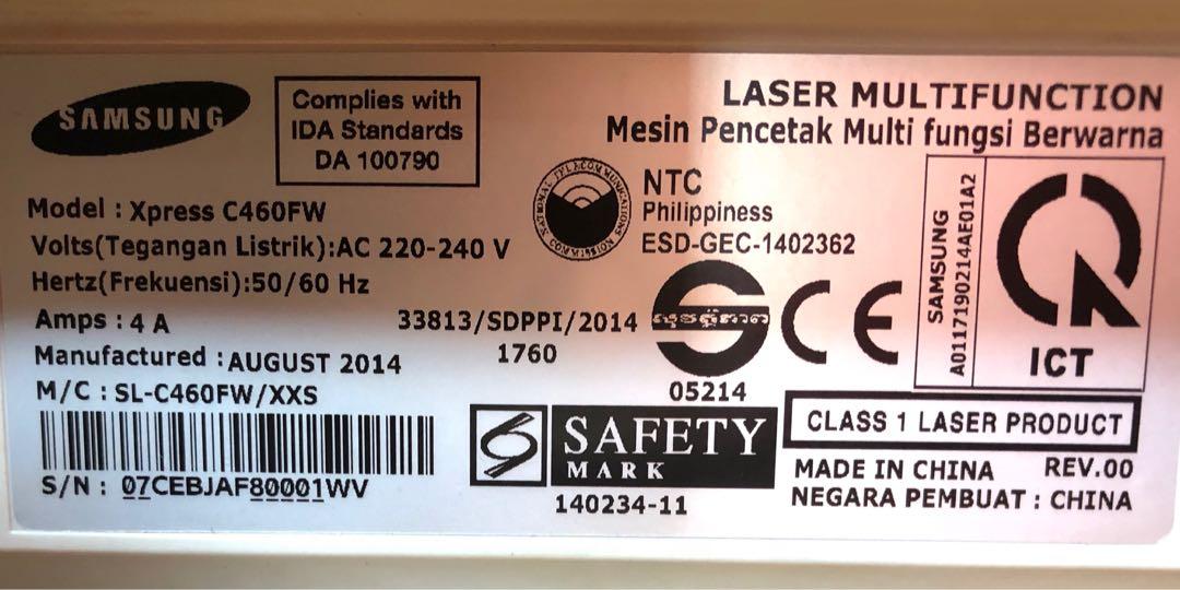 Samsung laserjet printer, Computers & Tech, Printers, Scanners