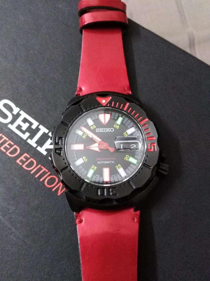 Seiko monster ZAMBA limited edition Men s Fashion Watches