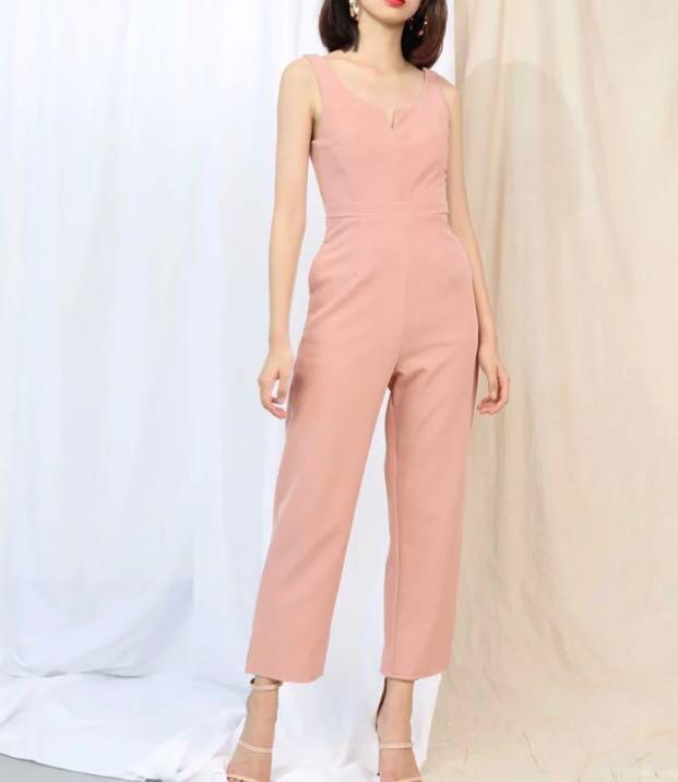 Salmon Pink Jumpsuit Online Shop, UP TO 52% OFF | lavalldelord.com