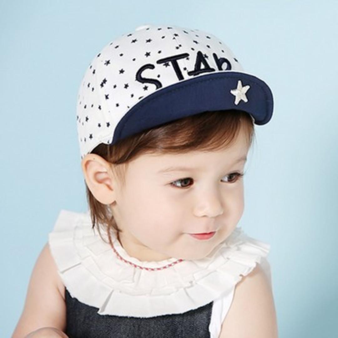 toddler white baseball hat