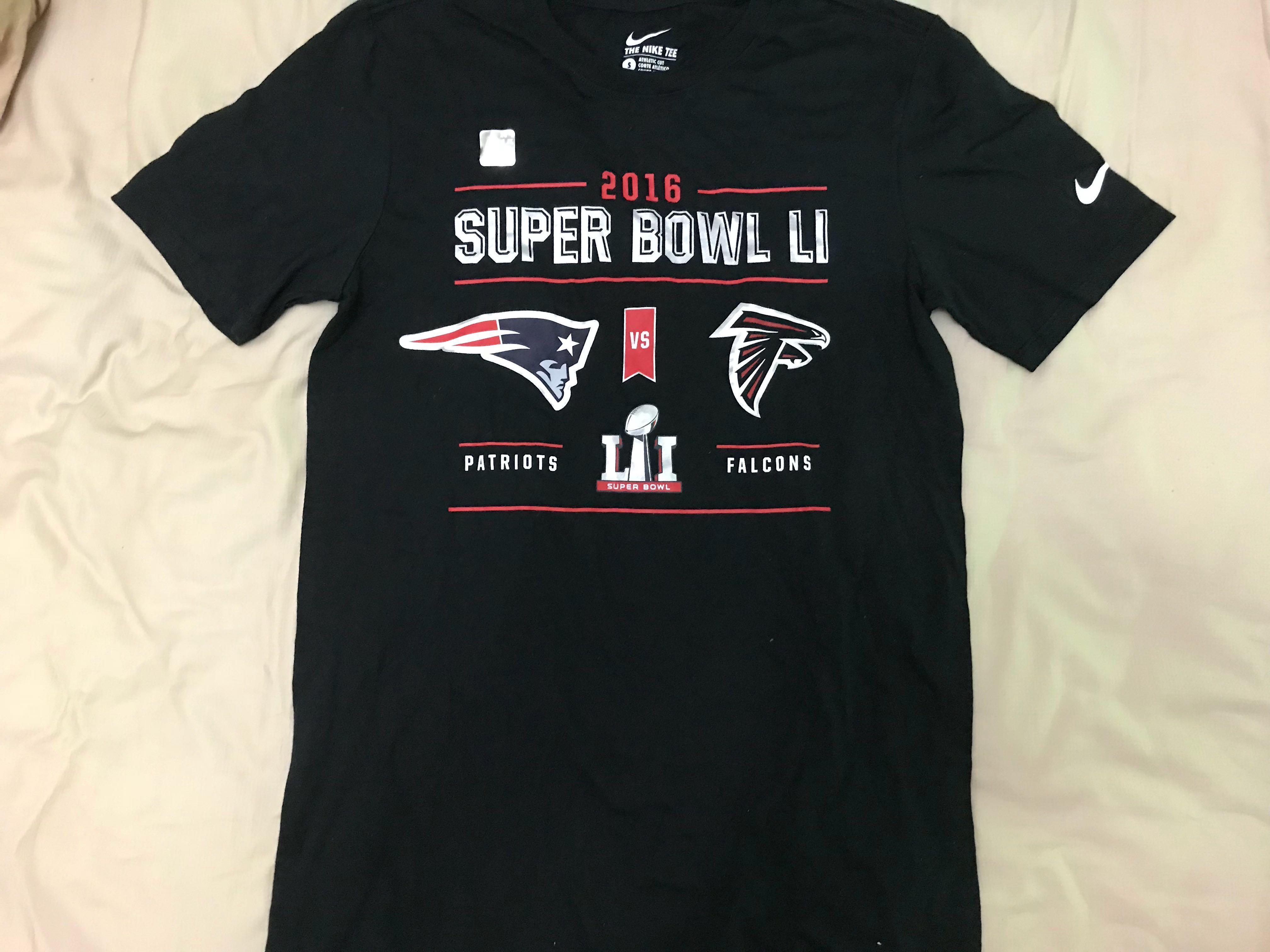 Super Bowl LI 51 2017 Nike t-shirt S BNWOT