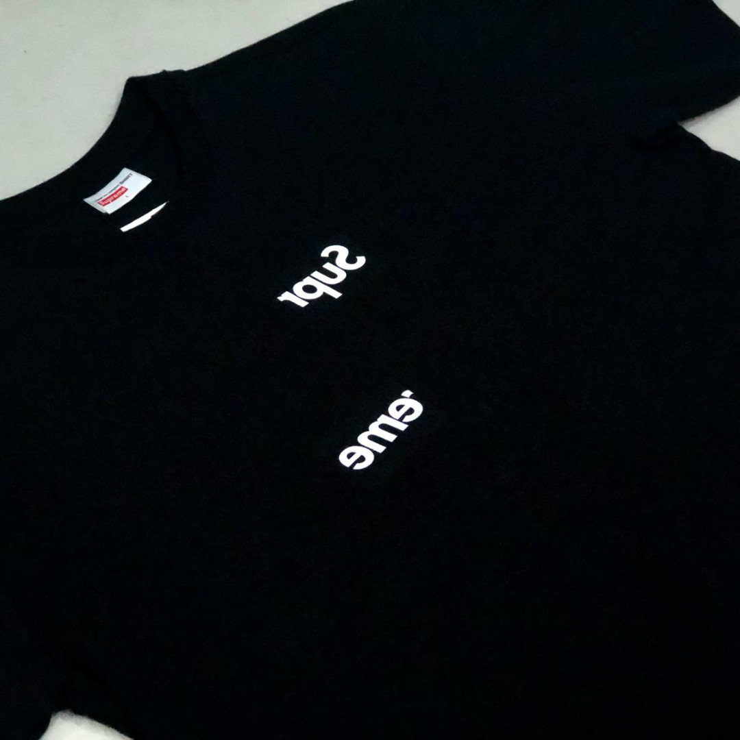 Tシャツ・カットソー Supreme Comme des Garcons SHIRT Split Box Logo Tee s-l1200.jpg