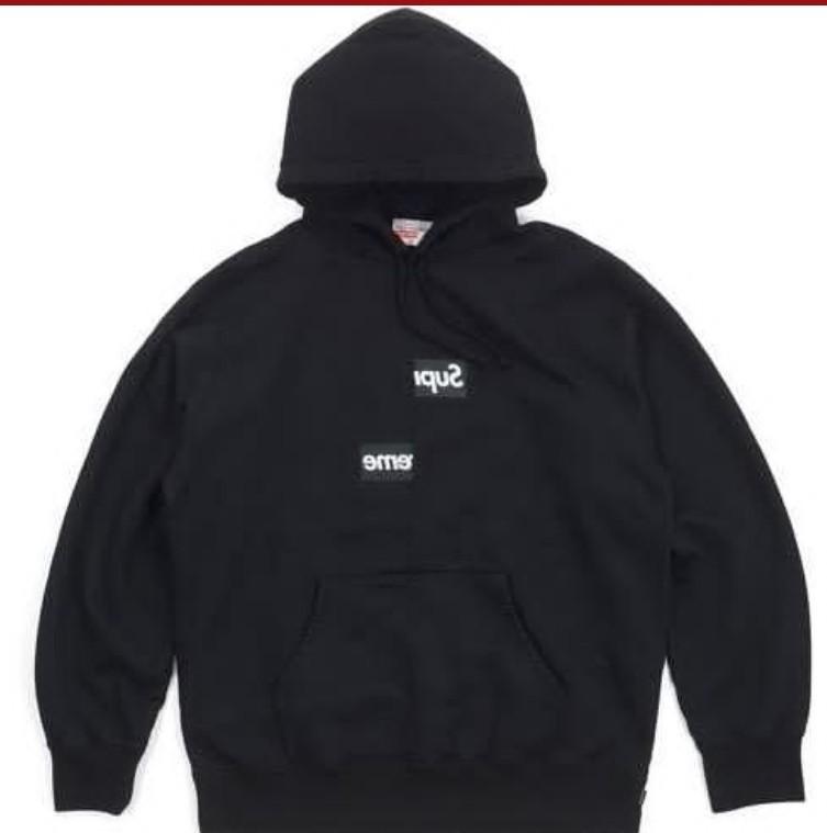 supreme x cdg hoodie 2018