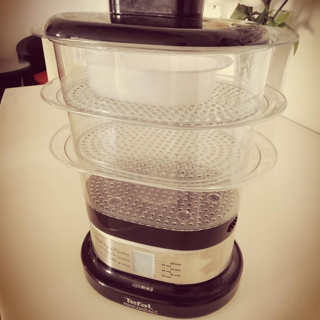 Tefal Mini Compact Steamer (VC1352), TV & Home Appliances, Kitchen