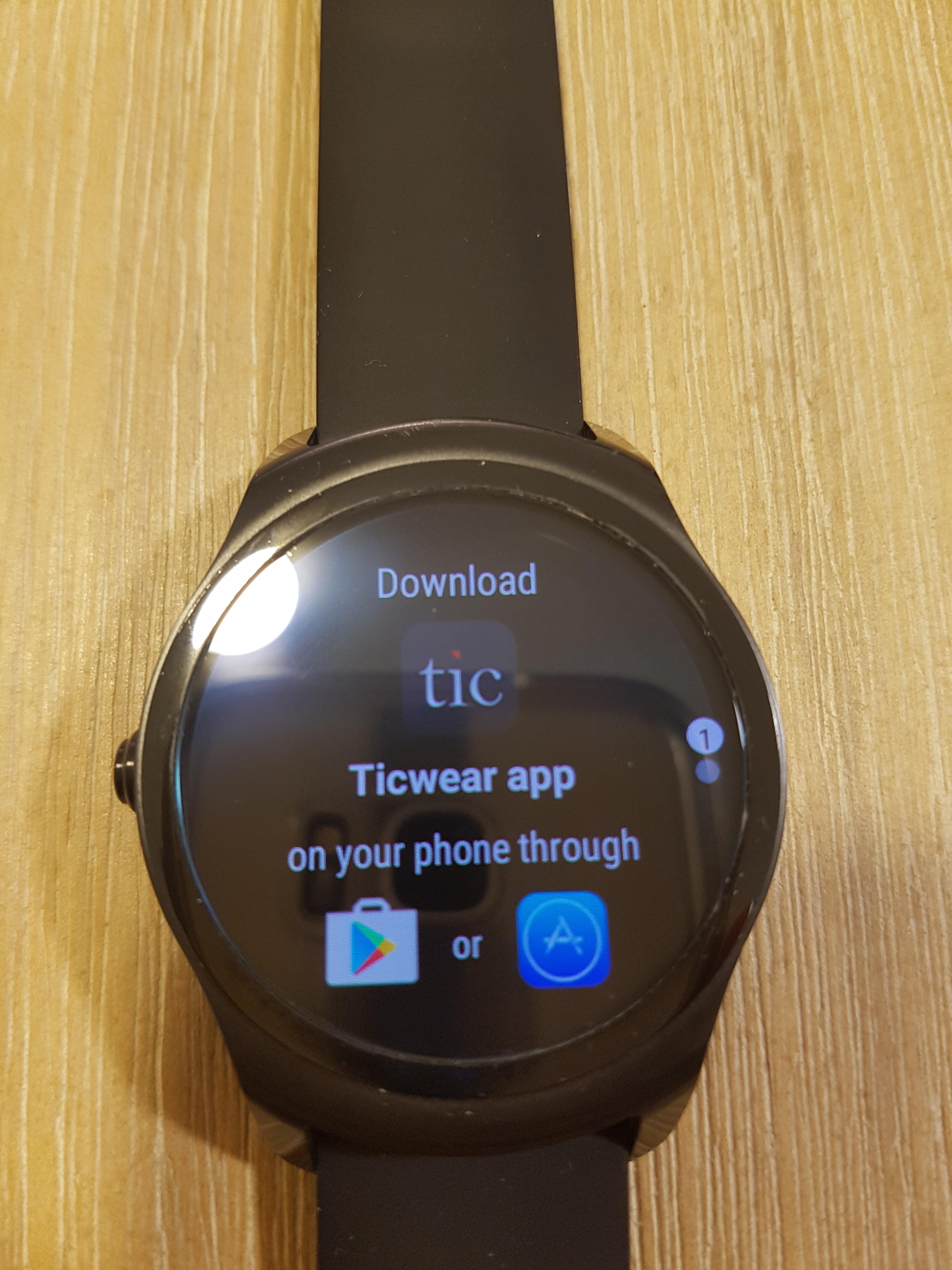 Ticwatch 2 onyx hotsell