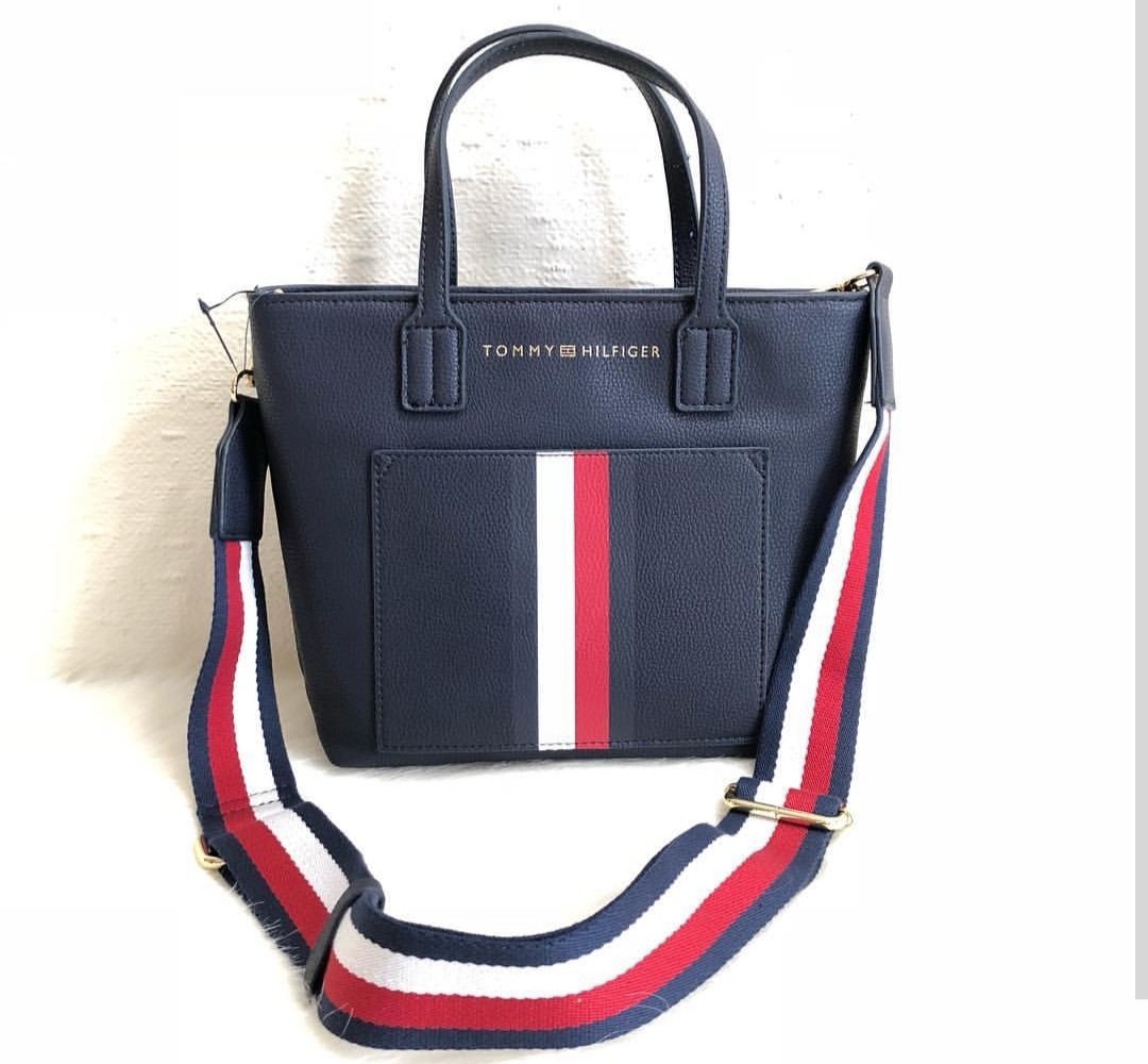Tommy Hilfiger Satchel Bag, Luxury, Bags & Wallets on Carousell