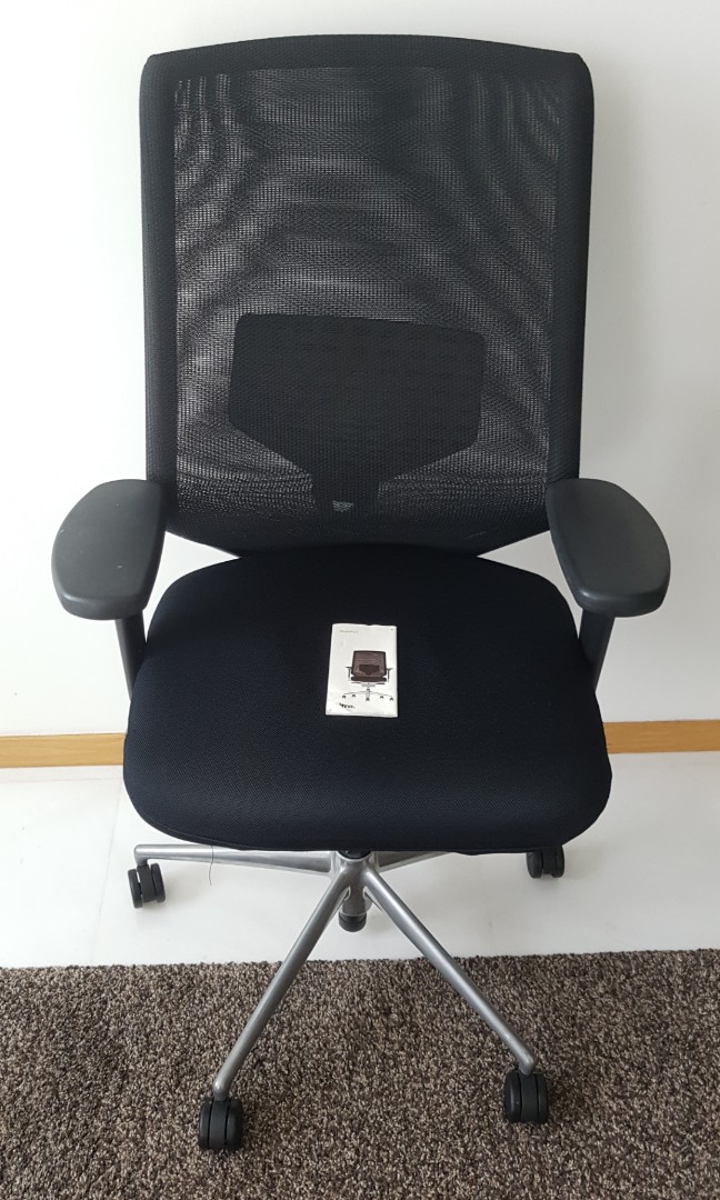 Used Vitra office Chair MedaPro+, Furniture & Home Living, Furniture, Chairs on Carousell