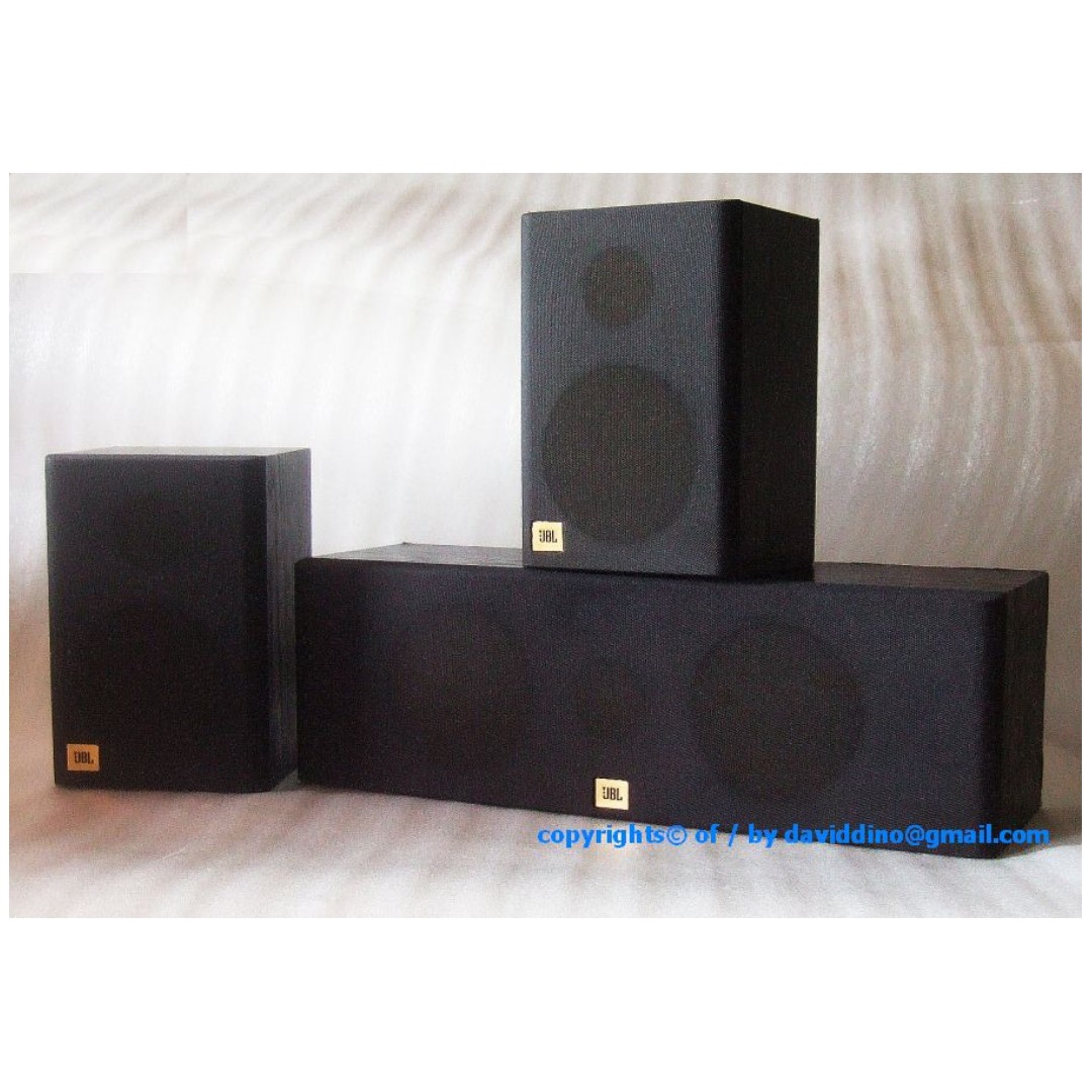 VeRy RaRe U.S.A. MaDe JBL FLiX 2 SURRound CenTRe SPeaKErs Set 388
