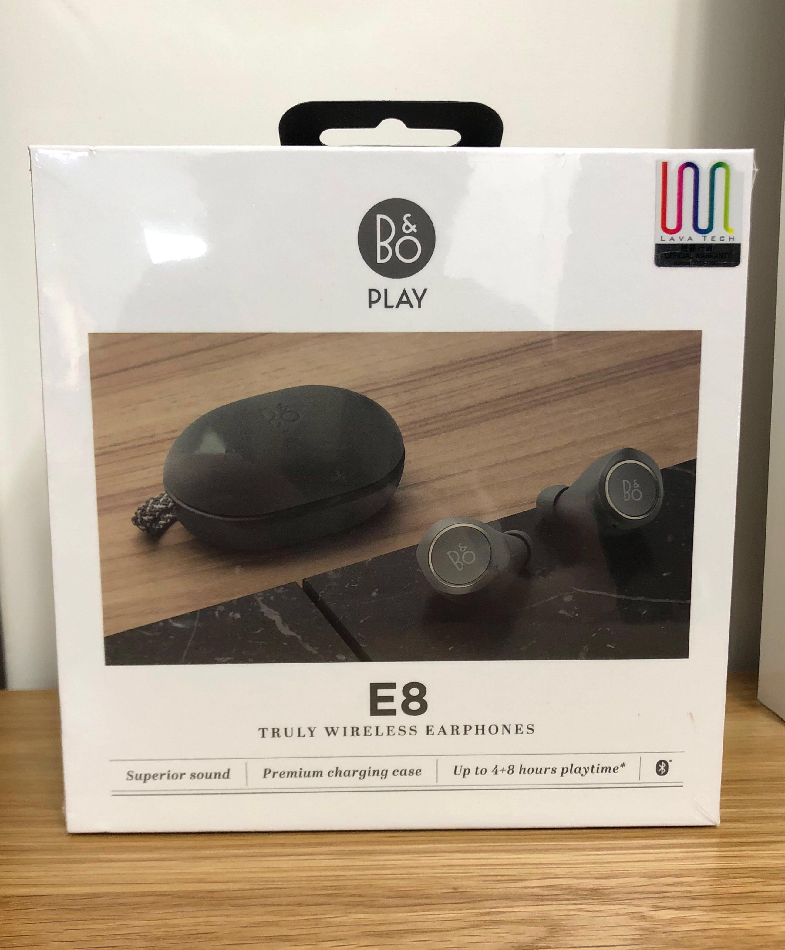 100% 全新B&O Beoplay E8 原裝行貨真無線藍芽耳機(Charcoal Sand