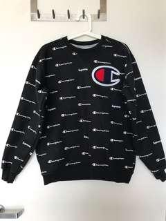 Supreme x Champion Sweatshirt BLACK