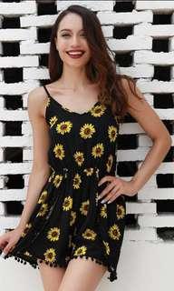 Sunflower romper