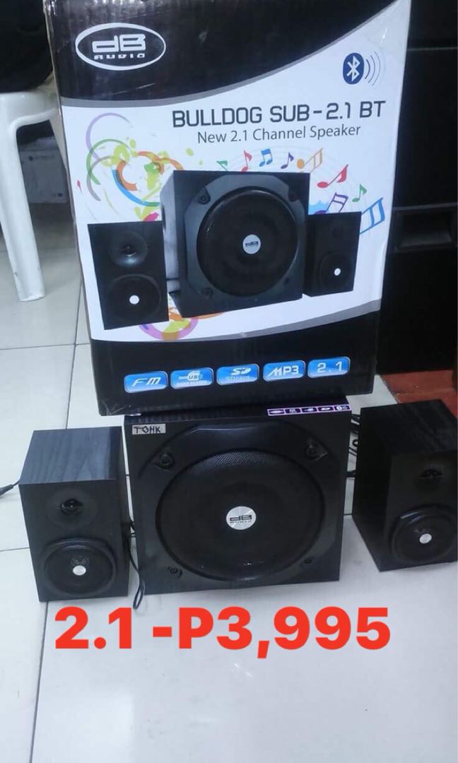 db audio bulldog sub 2.1 bt