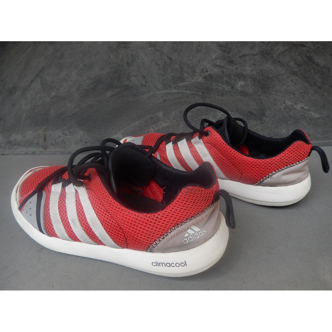 Authentic Adidas Climacool Boat Lace Red Graphic Water Shoes, Men's  Fashion, Footwear on Carousell